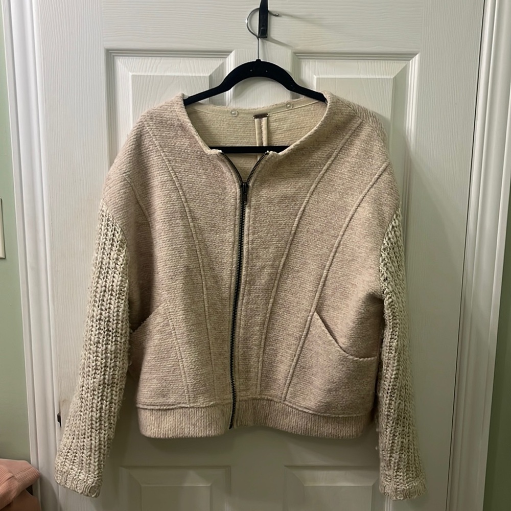 Free People Superstar Scarf Jacket